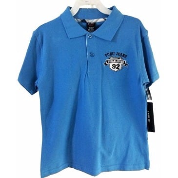 Fubuthe Collection 2 Piece Set Boys Polo T-shirt With Plait Woven Short