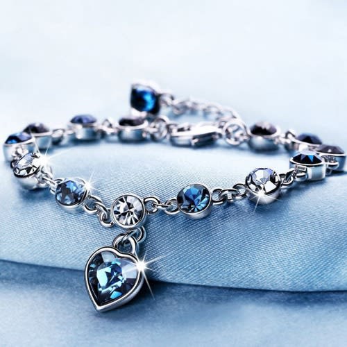 Bracelets -White & Blue