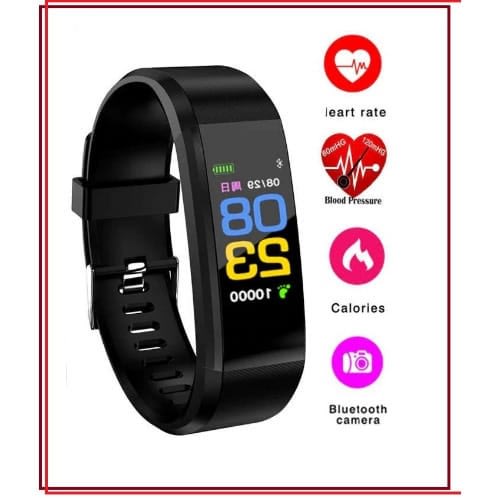 Smart Sports Fitness Tracker With BP Heart Monitor