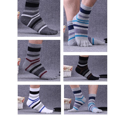 Five Toe Running, Exercise And Casual Socks