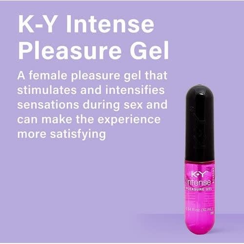 Intense Pleasure Gel Lubricant - 0.34 Oz