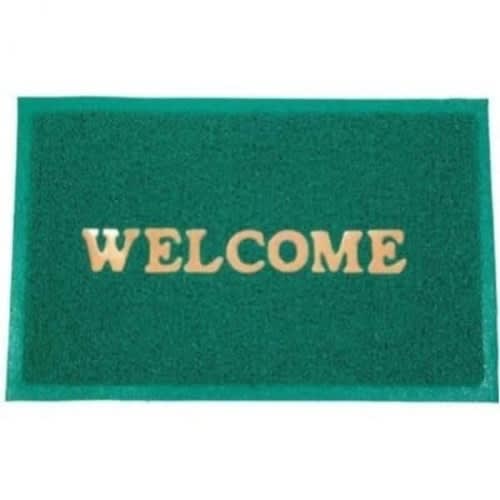 Rubber Door Mat - Green - 16X22