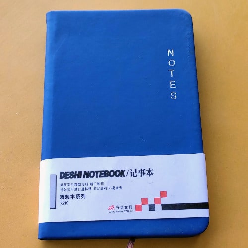 Deshi Exotic Notebook -180Pages -24.5cm x 17cm - Blue