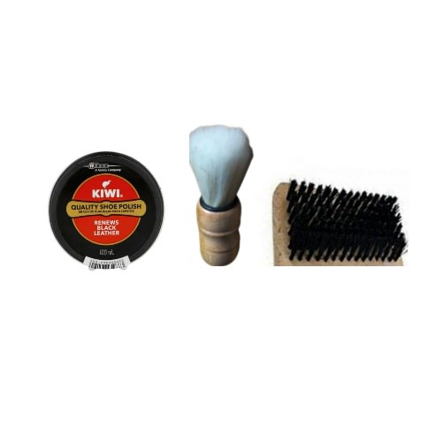 Black 100ml Polish + Applicator & Shiner