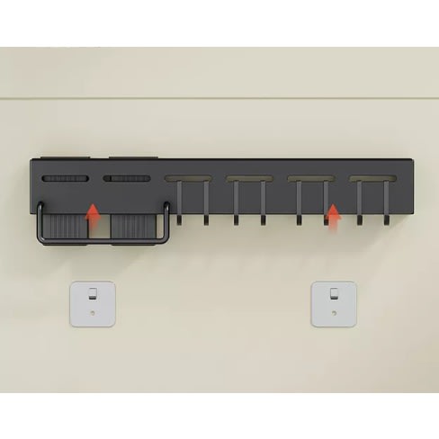 Wall Mounted Knife Cutlery Holder Rack - 60cm