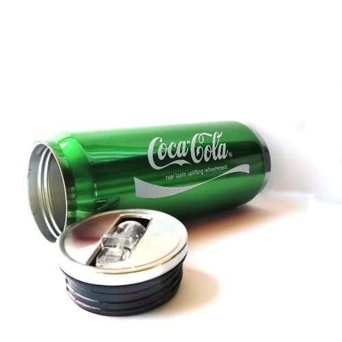 Stainless Steel Coca Cola Sports Water Bottle Vacuum Cup - 300ml