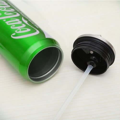 Stainless Steel Coca Cola Sports Water Bottle Vacuum Cup - 300ml