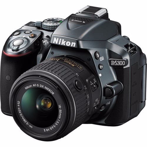 Professional DSLR Camera - D5300 + 2.7-inch Articulating LCD