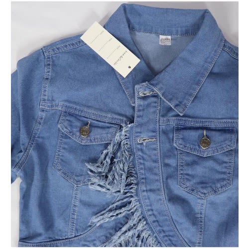 Ladies Denim 2 Pieces - Top & Skirt