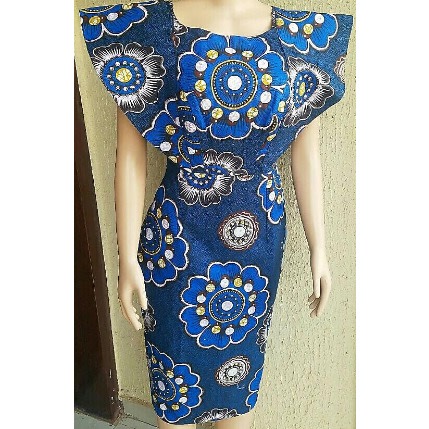 Ankara Gown - Stoned