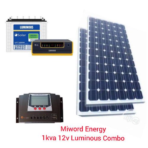 1kva 12v Pure Sine Wave Solar Combo