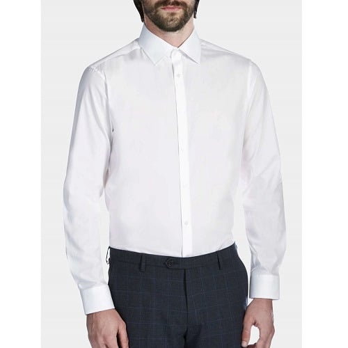 Tailored Fit Shirt-White
