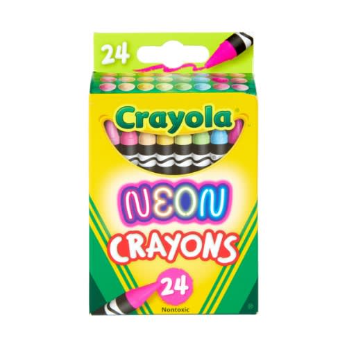 Neon Crayons - 24pcs