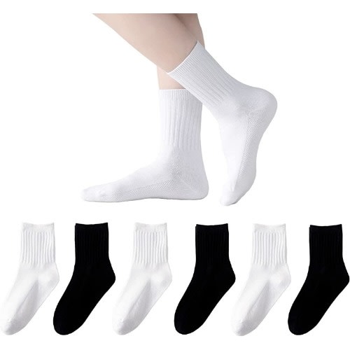 Set 6 Multicolor Boys And Girls Socks