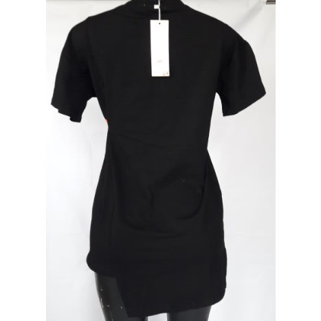 Black Short Tshirt Dress