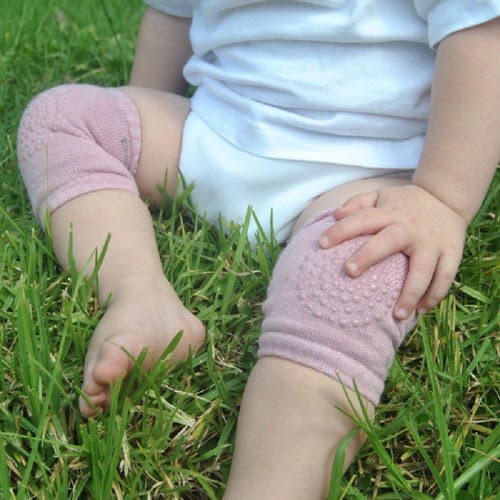 Baby Knee Pad Kids Safety Crawling Elbow Infant Toddler 1 Pair - Pink