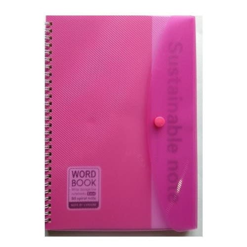 B5 Spiral Sustainable Note With Cover - Pink