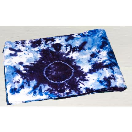 Adire Fabric - Monochrome Of Blue - 4 Yards