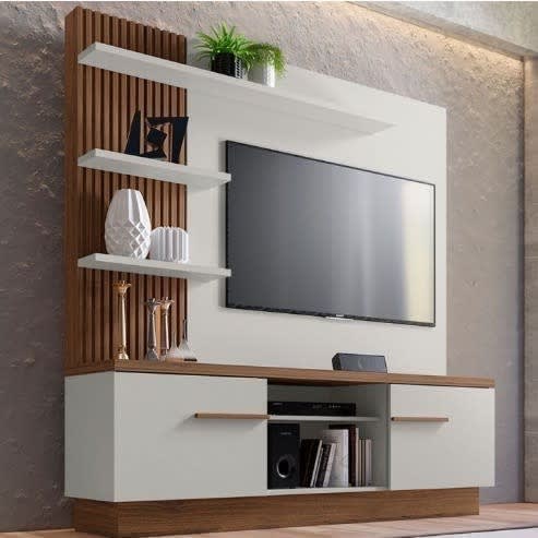 Tv Stand & Shelf With Console