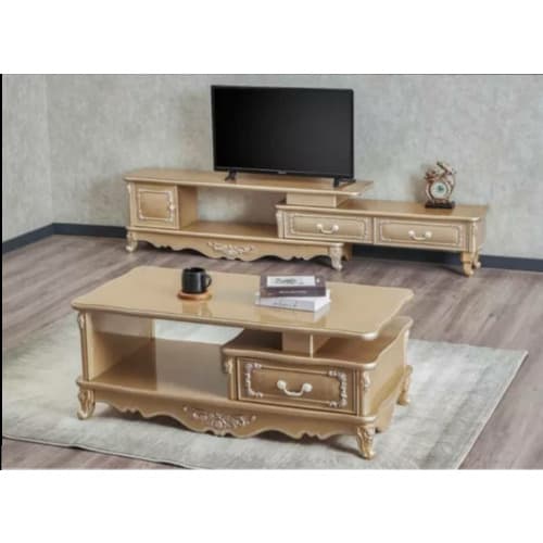 Royal Television Stand And Center Table