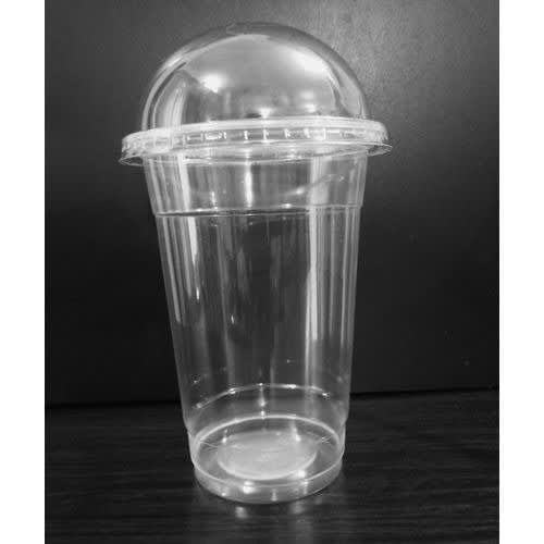 Big Disposable Smoothie Cup With Dome Lip- 120z -100pcs
