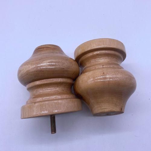 Set Of 4 Wood Furniture Feet Sofa Legs Couch