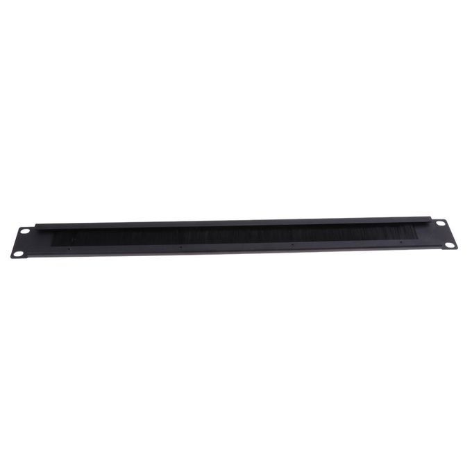 Brush Panel 19" 1U Server Data Cabinet Cable Management Rack Mount Bar