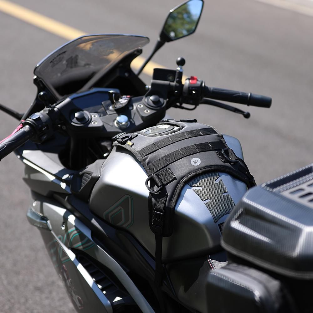 Motorcycle TankBag Base Portable Motor Accessory Universal Motorcross FuelTank Bag Base Motor Front Bag Saddle