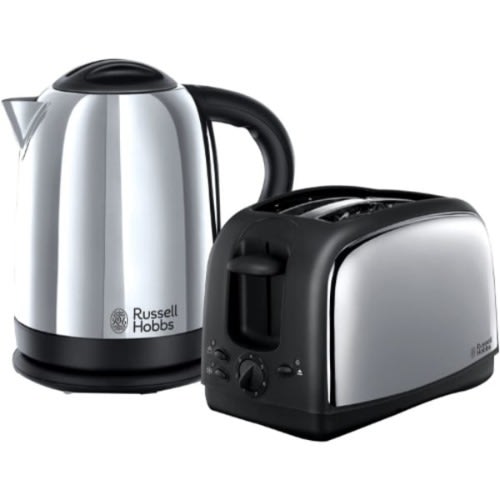 Russell Hobbs Electric Kettle & 4 Slice Toaster