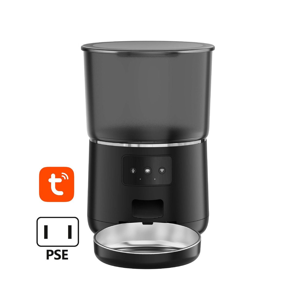 Automatic Timed Cat Feeder With Desiccants Bag Programmable
