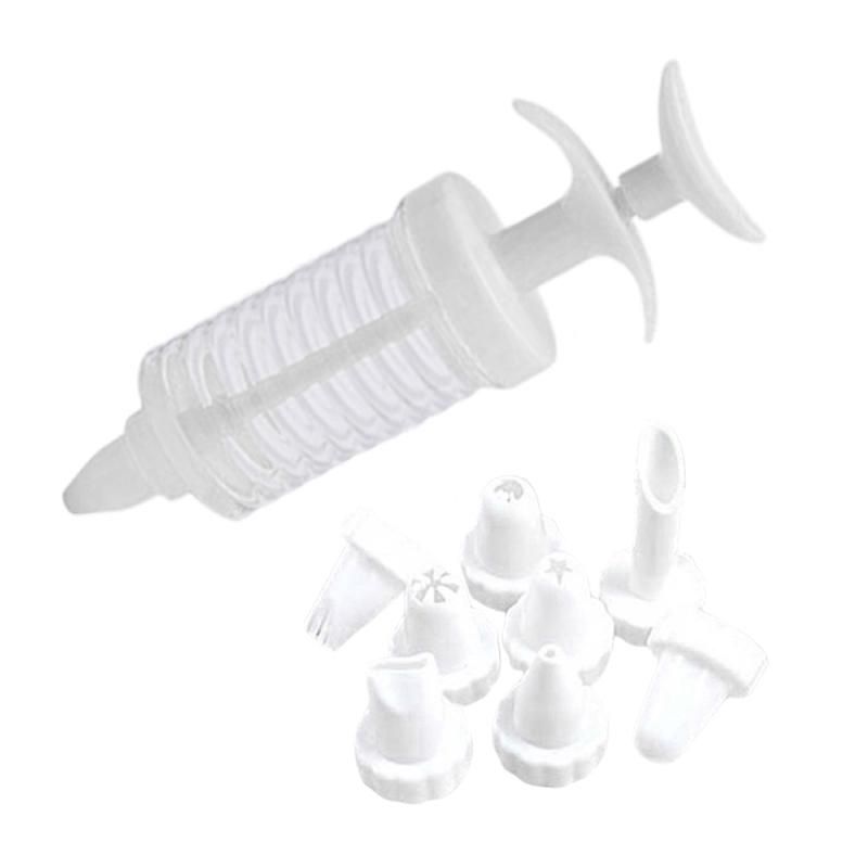 8Pcs Icing Piping Nozzles Tips Cookie Cake Making-White