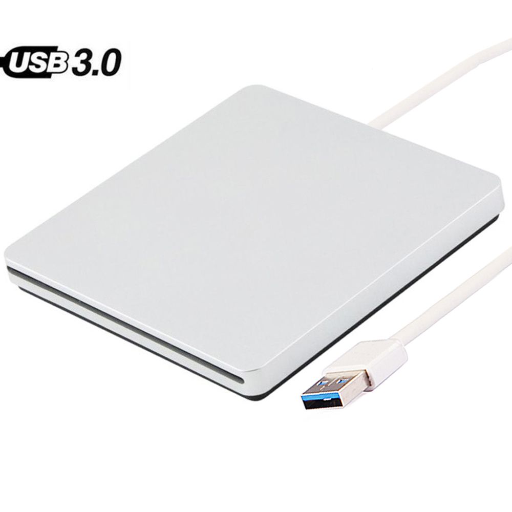 DVD RW Burner External Drive USB 3.0 CD/ ROM Player Slot-in Read Writer Super Slim Portable ForBook Pro IProBook Air
