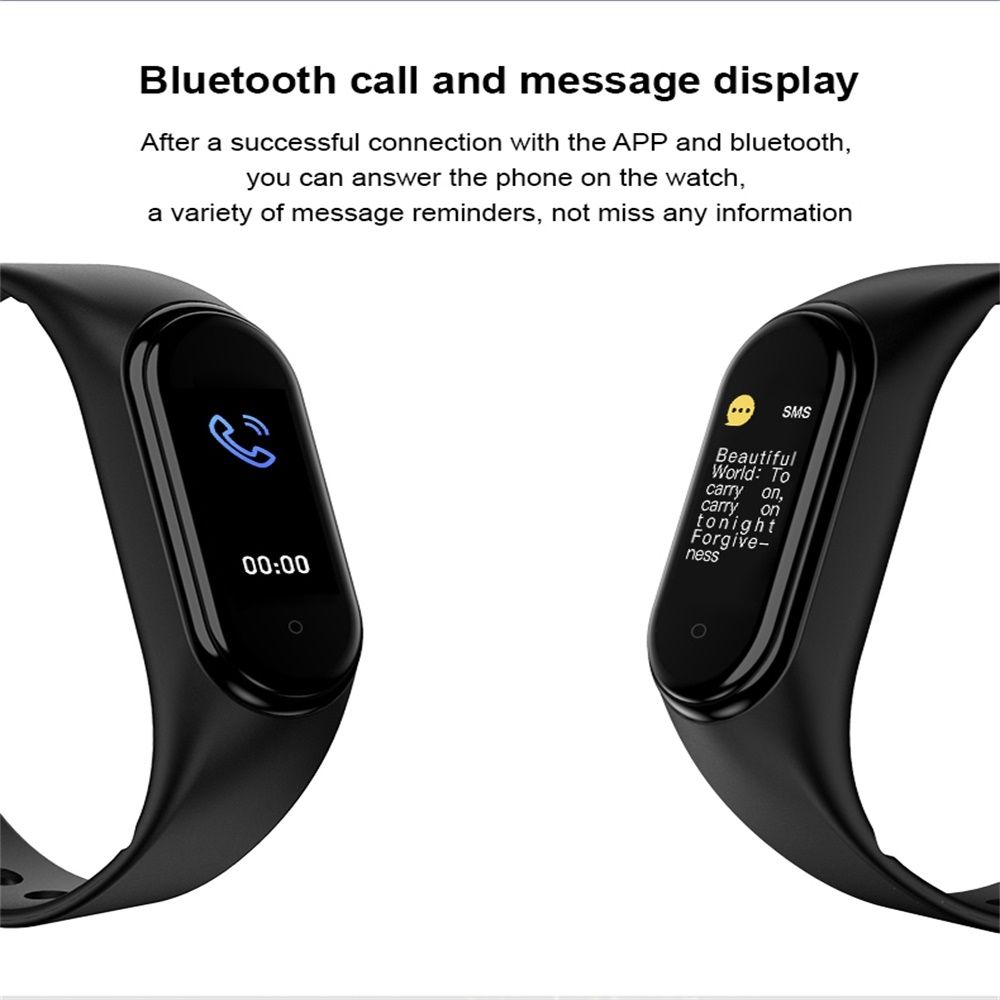 KM5 0.96inch Color Screen Phone Smart Watch IP68 Waterproof,Support Bluetooth Call/Bluetooth Music/Heart Rate Monitoring/Blood Pressure Monitoring(Red)