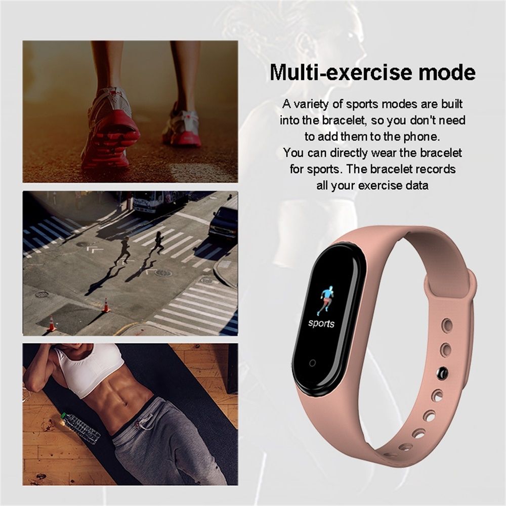 KM5 0.96inch Color Screen Phone Smart Watch IP68 Waterproof,Support Bluetooth Call/Bluetooth Music/Heart Rate Monitoring/Blood Pressure Monitoring(Red)