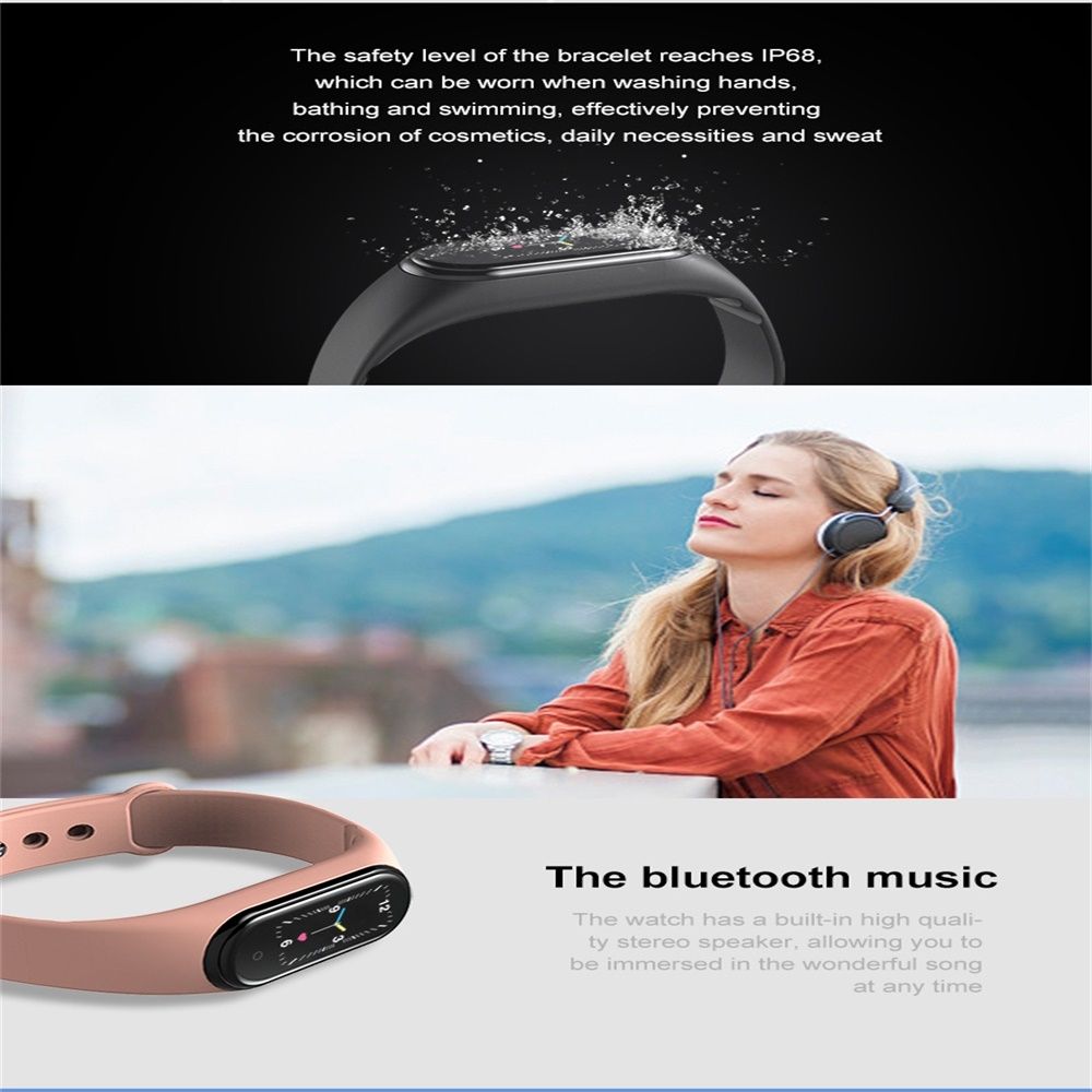 KM5 0.96inch Color Screen Phone Smart Watch IP68 Waterproof,Support Bluetooth Call/Bluetooth Music/Heart Rate Monitoring/Blood Pressure Monitoring(Red)