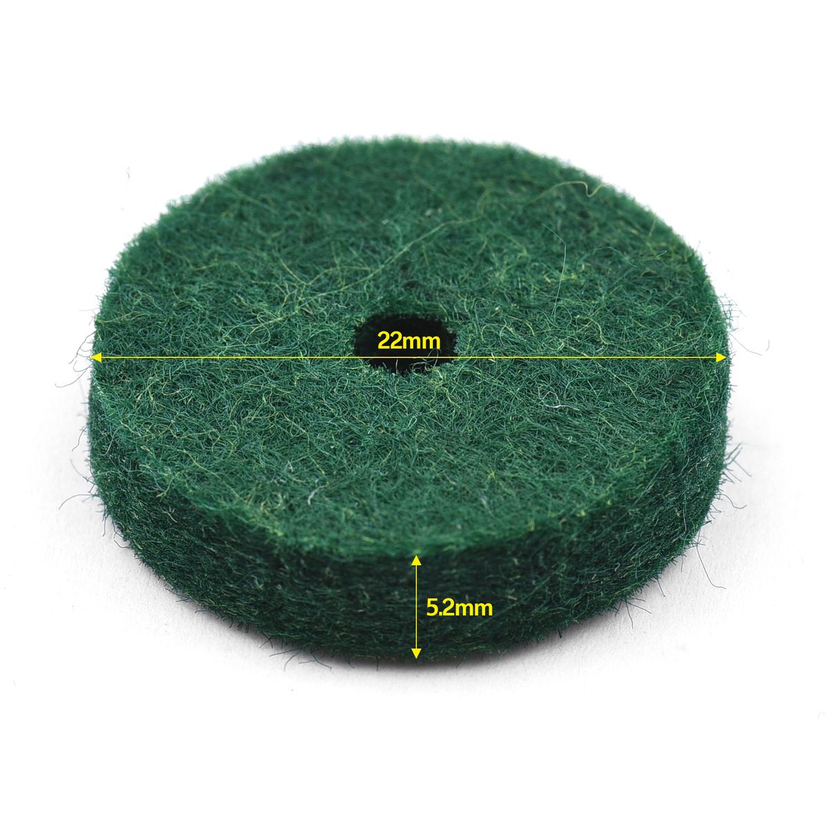 90pcs Piano Tuning Felt Gasket Pure Wool Felt Pad Piano Felt