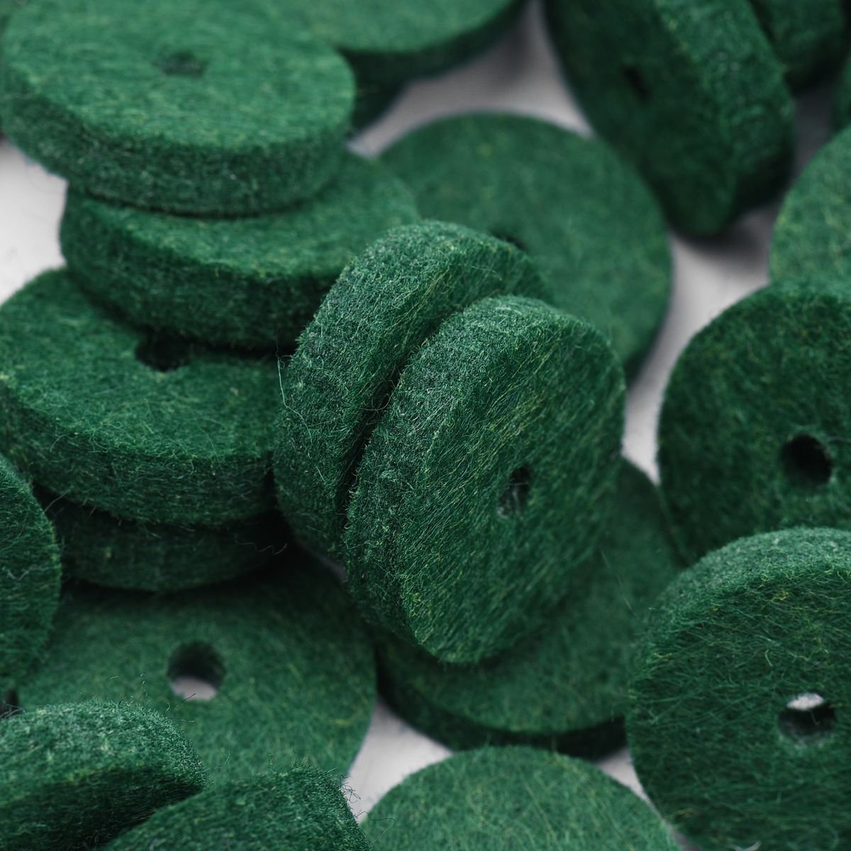 90pcs Piano Tuning Felt Gasket Pure Wool Felt Pad Piano Felt