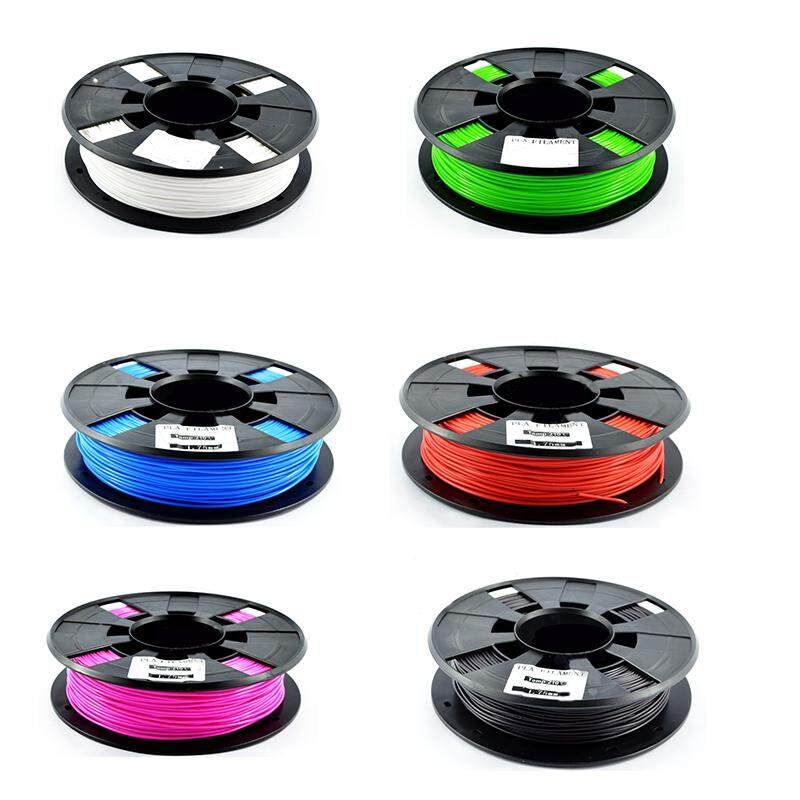 1KG 1.75mm PLA Filament For 3D Printer Black/White/Blue/Orange/Green/Pink/Red Multi- Pink