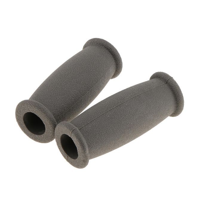 Soft Rubber Crutch Handle Covers Washable Crutch Hand Grip Cover Gray