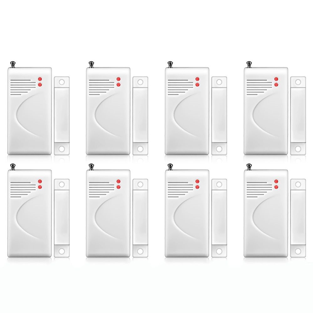 FUERS Door Sensor Security Alarm 433mhz Wireless Open Sensor Home Alarm Window Door Sensor Gap Detector For G34 G95 G60 Alarm
