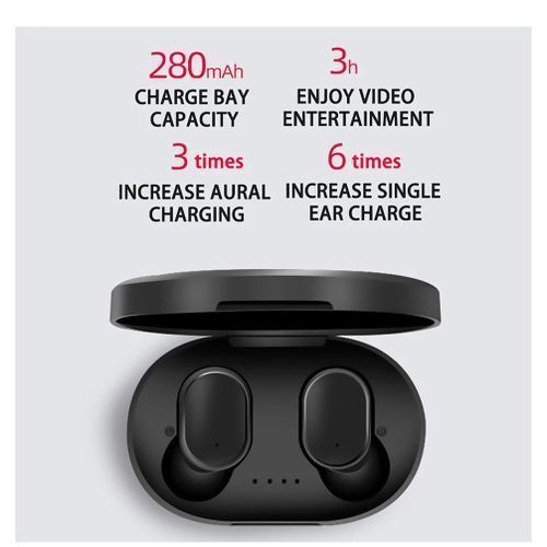 A6S Wireless Bluetooth TWS Earphones Mini Earbud With Mic
