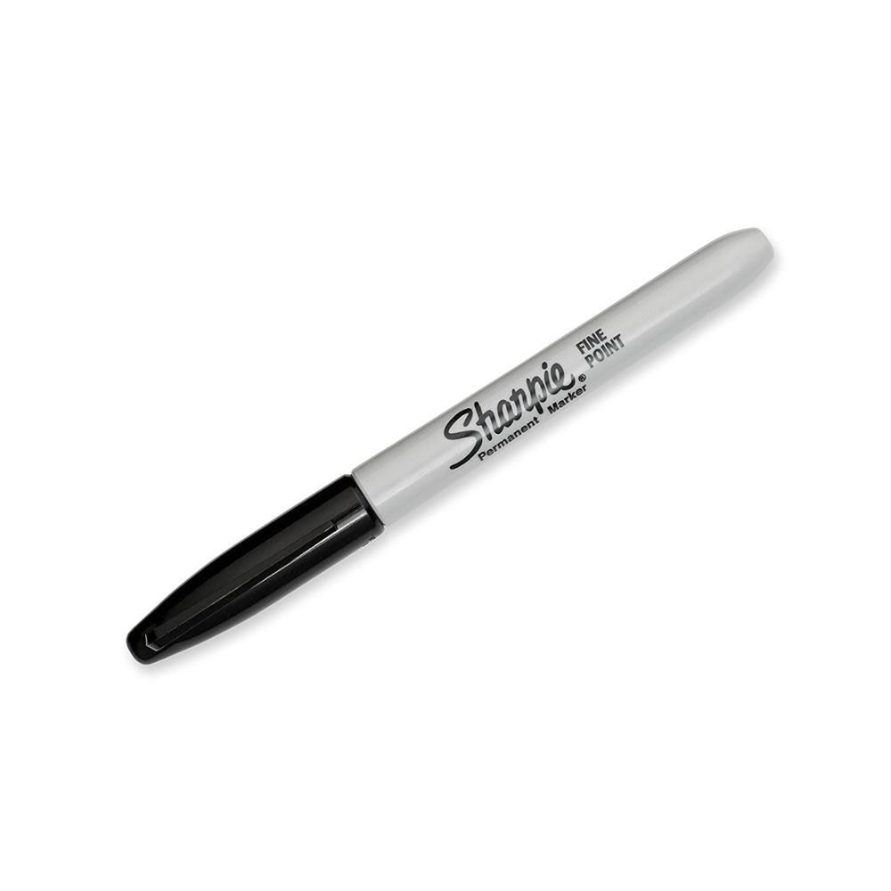 Sharpie Fine Point Permane Marker Pen Round Toe Oil