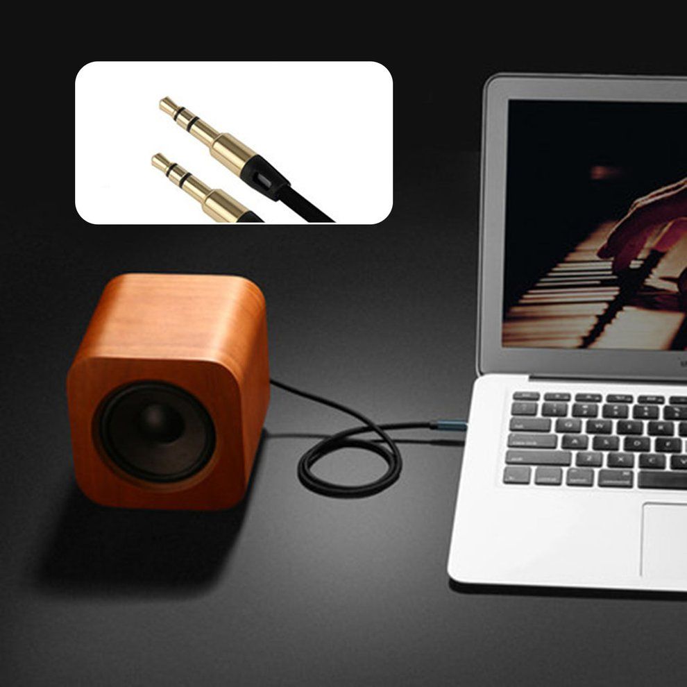 3.5mm AUX Cable 1m Audio Cable Car Headphone Speaker Cable