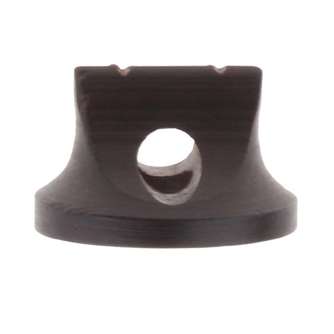 Chinese Erhu Solid Wood Bridge With Lower Hole Black With Bottom Hole