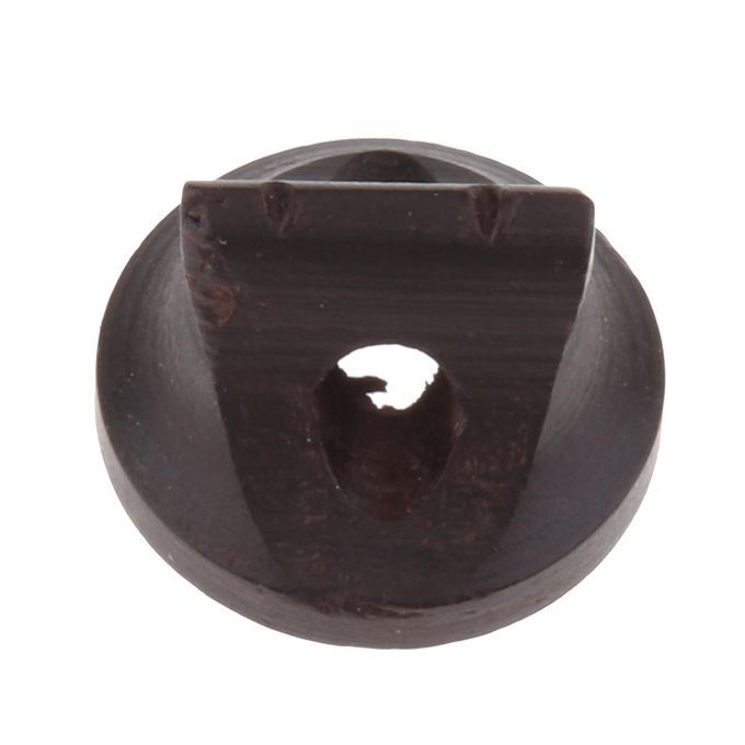 Chinese Erhu Solid Wood Bridge With Lower Hole Black With Bottom Hole