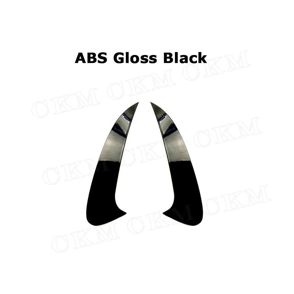 ABS Gloss Black Rearper Lip Splitters For Mercedes Benz GLE ClC292 W292 Coupe 2015-2018