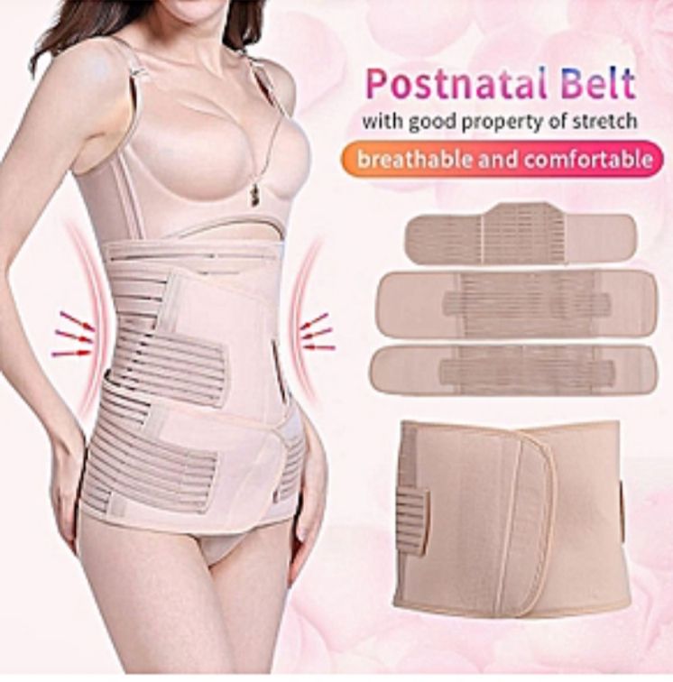 3PCS Postpartum Support Belt Abdominal Shapewear