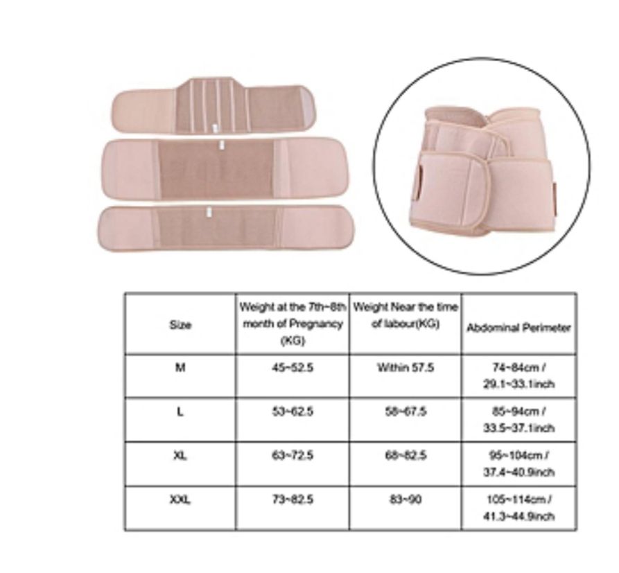 3PCS Postpartum Support Belt Abdominal Shapewear