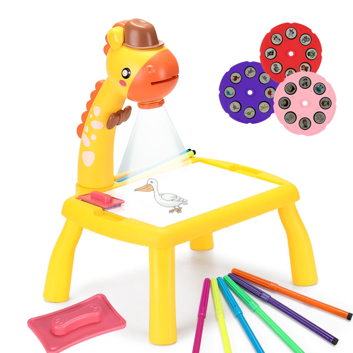 Multi-function Drawing Table Learning Desk With Music