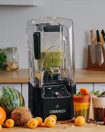 CRANDDI Professional Commercial Quiet Blender